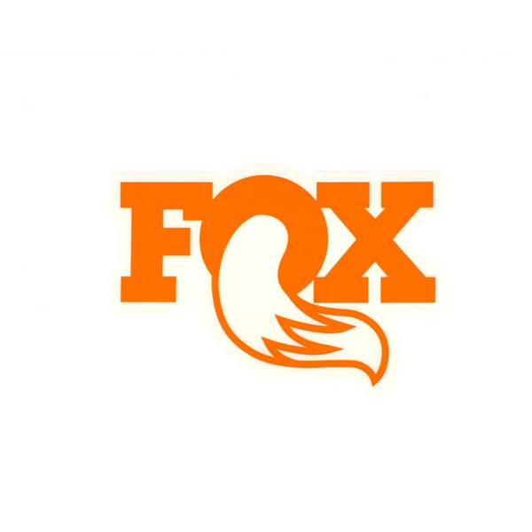 Fox Shox Original Logo  Promo  Decal 8 cm Orange  online 